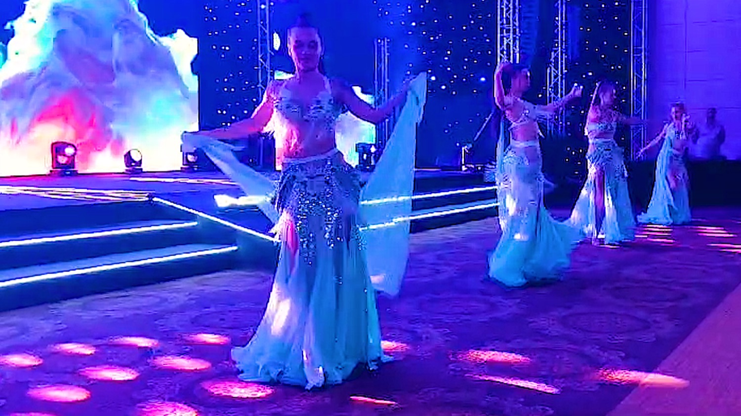 Dancers on stage